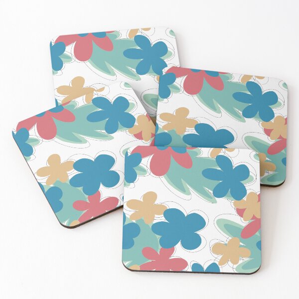 Item preview, Large ditsy floral print illustration  designed and sold by leahwinny.