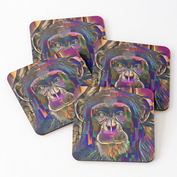 Item preview, Zumy, monkey, singe, gorille, gorilla, lea roche paintings designed and sold by L. ROCHE.