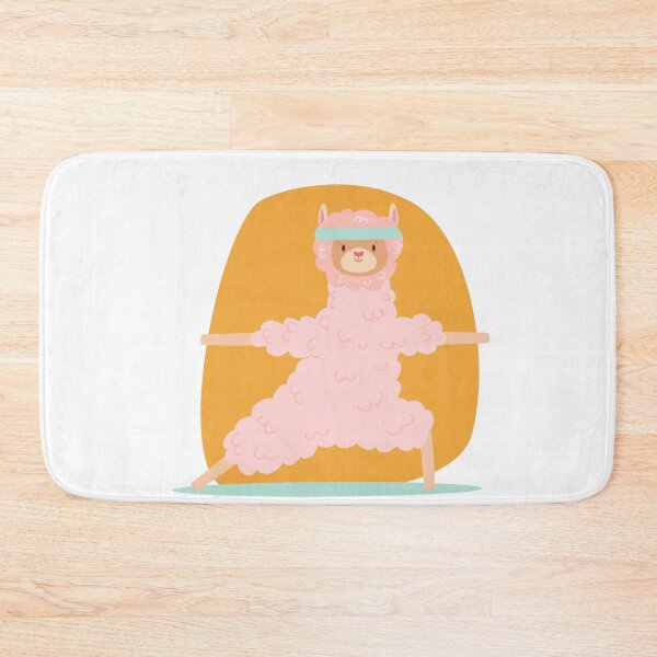 Item preview, Cute Llama Doing Yoga designed and sold by TheImperfecto.