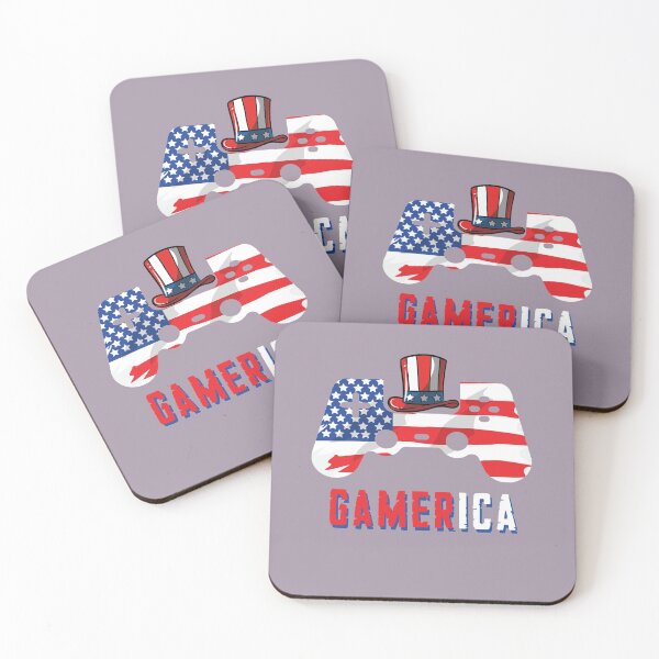 Item preview, GAMERICA , 4th of July , Video Gamer American Flag Boy designed and sold by Mekoooo.