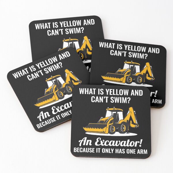 Item preview, Excavator Backhoe Heavy Equipment Operator Joke Funny Sayings designed and sold by CuteDesigns1.