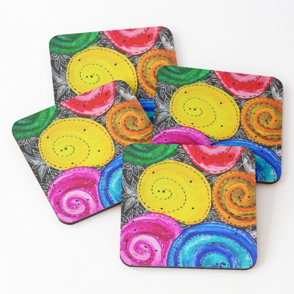 Item preview, Multihued Swirls designed and sold by Artcartstart.