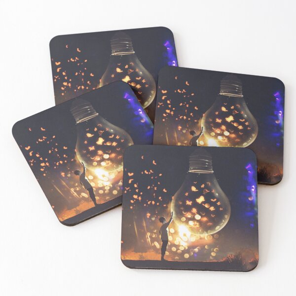 Item preview, Luminous ideas flitting about  designed and sold by ritusdesigns.