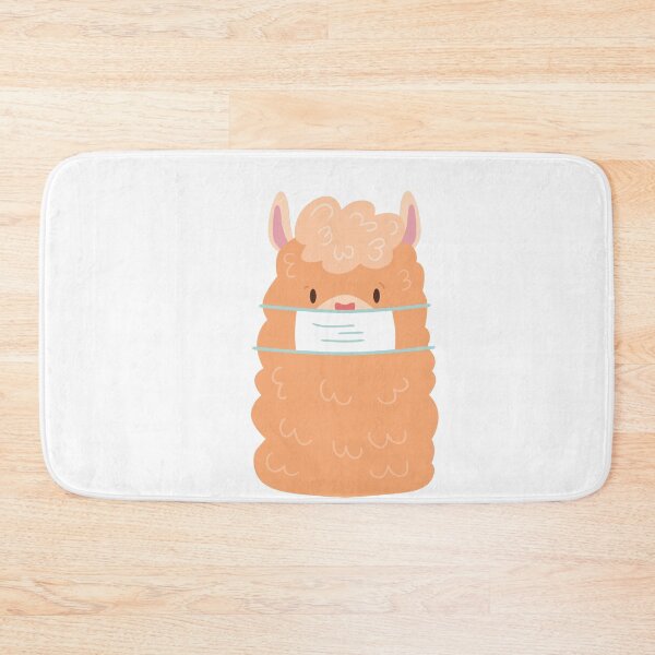 Item preview, Llama wearing mask designed and sold by TheImperfecto.