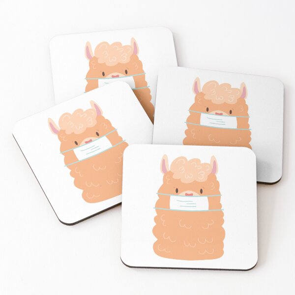 Item preview, Llama wearing mask designed and sold by TheImperfecto.