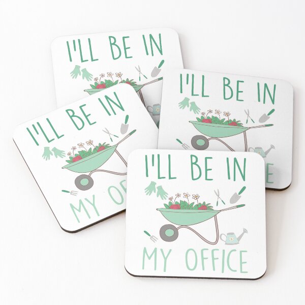 Item preview, I'll Be In My Office Funny Gardening Design designed and sold by CreativeBel.