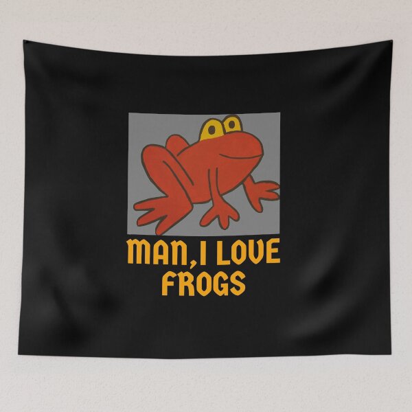 Item preview, Man, I love frogs designed and sold by Kodexstore.