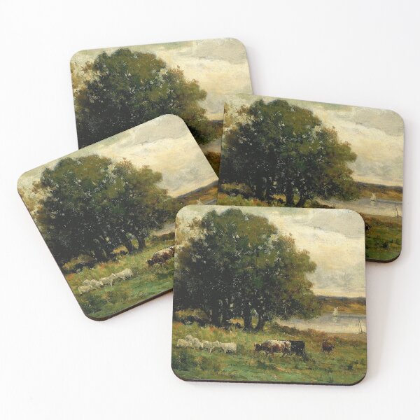 Item preview, Cattle Near River - Edward Mitchell Bannister - c1890 designed and sold by CrankyOldDude.