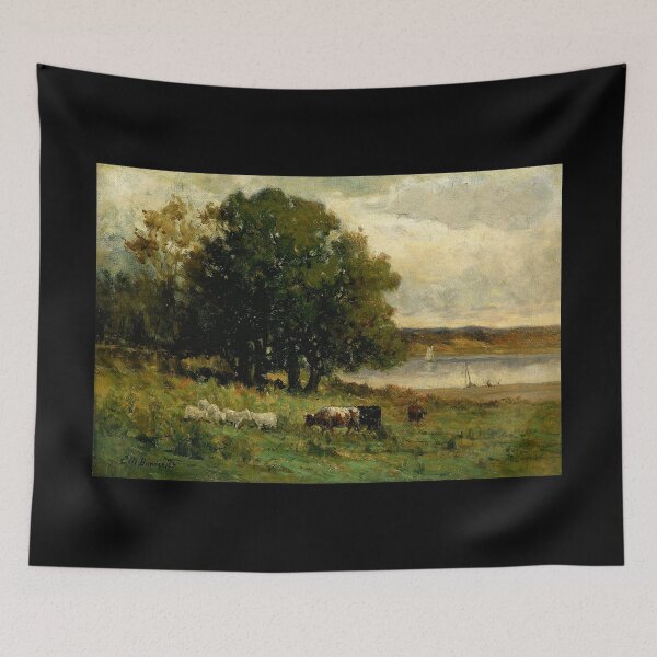 Item preview, Cattle Near River - Edward Mitchell Bannister - c1890 designed and sold by CrankyOldDude.
