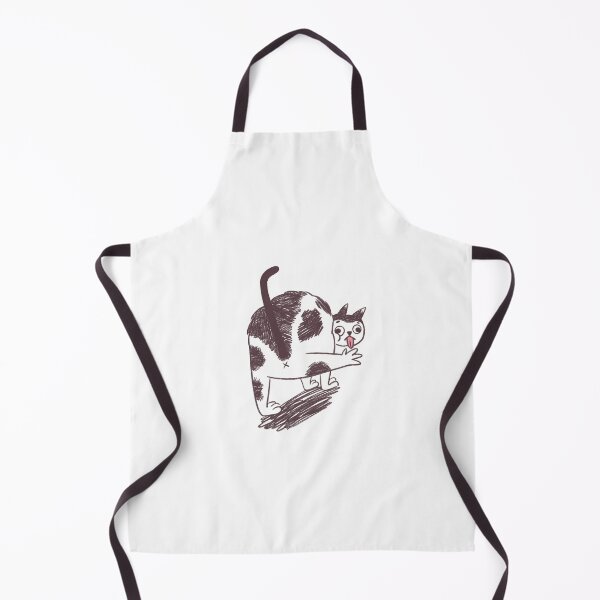 Item preview, Funny Cat washes his paws designed and sold by Daria-raduga.