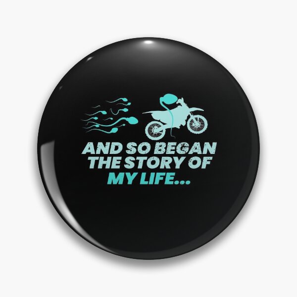 Item preview, The Story Of My Life Motorcycle Biker designed and sold by MooonTees.