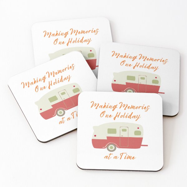 Item preview, Making Memories one Holiday at a Time camping holiday vacation Tent caravan designed and sold by kawrdesigns.