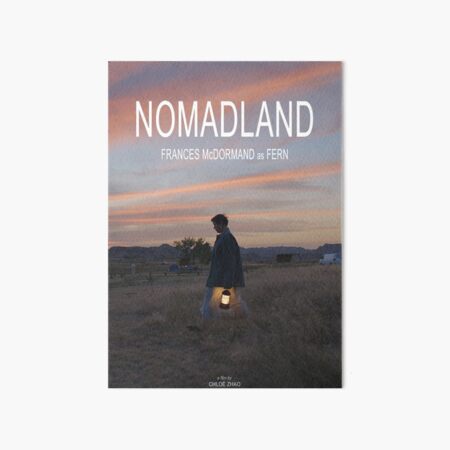 Nomadland Art Board Print