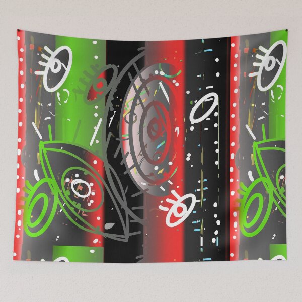 Item preview, Graffiti modern colorful drawings  designed and sold by jotcar.