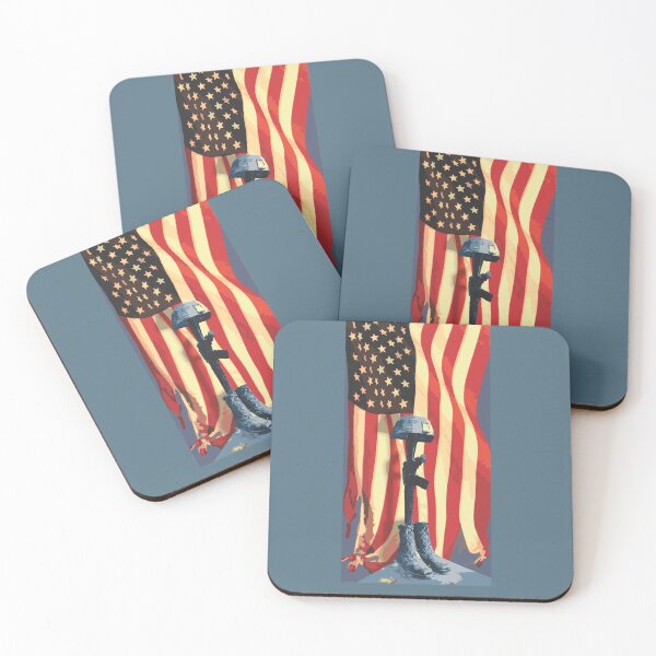 Item preview, Fallen Soldier With Flag designed and sold by Troy Stapek.