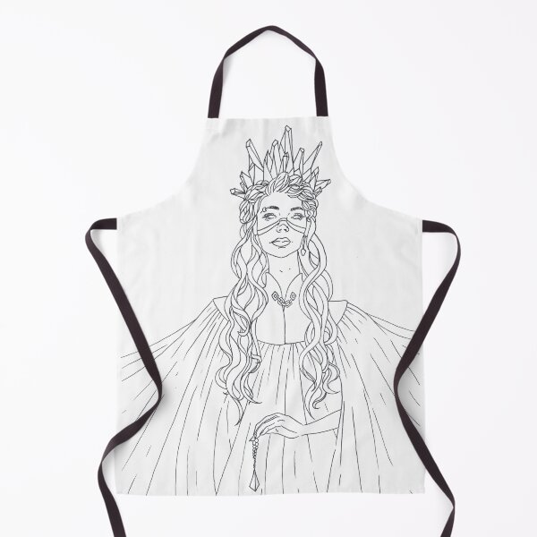 Item preview, The Mystical Woman Lineart designed and sold by AvalonUnmuzzled.