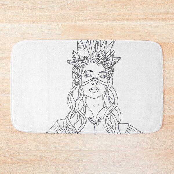 Item preview, The Mystical Woman Lineart designed and sold by AvalonUnmuzzled.