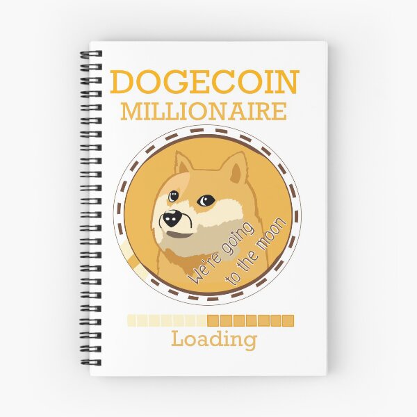 Item preview, Dogecoin Get In Loser We're Going to the Moon shirt designed and sold by Kapoona.