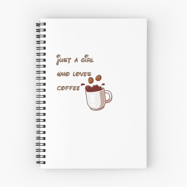 Item preview,  just a girl who loves coffee designed and sold by HeroProd.
