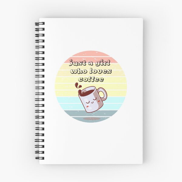 Item preview, just a girl who loves coffee designed and sold by HeroProd.