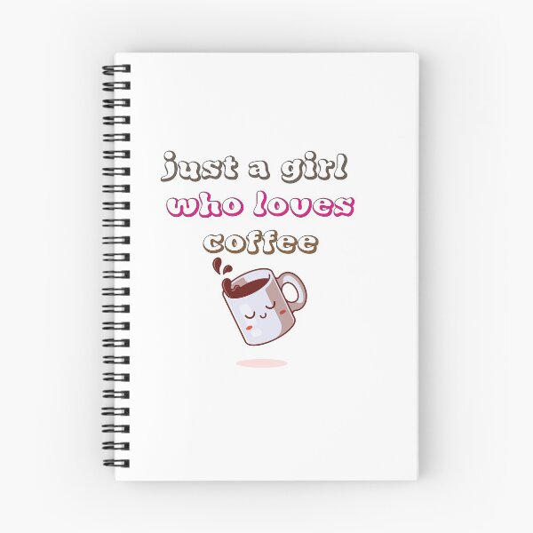 Item preview,  just a girl who loves coffee designed and sold by HeroProd.