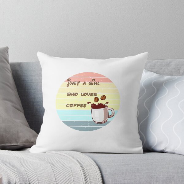 Item preview, just a girl who loves coffee designed and sold by HeroProd.