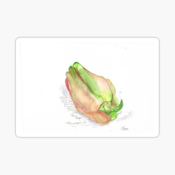 Veggie Series Peppers Sticker