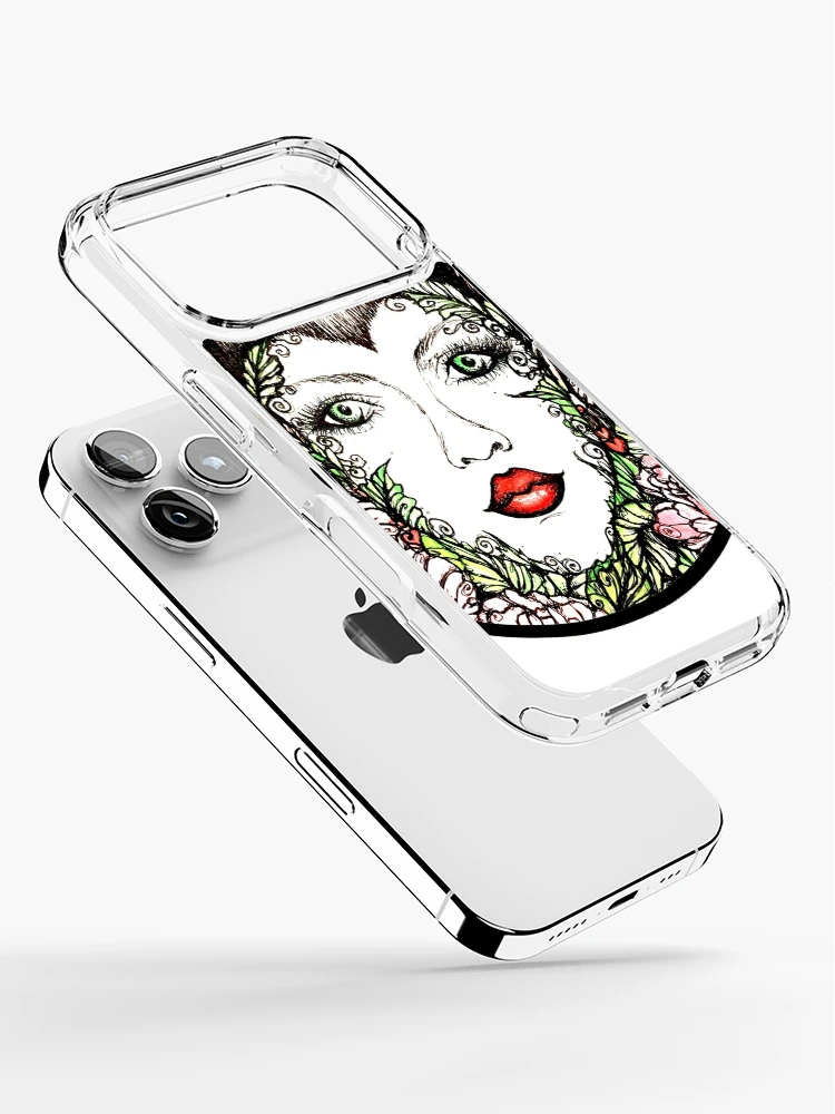 Thumbnail 2 of 5, iPhone Case, Pretty Round Roses designed and sold by stickypixie.