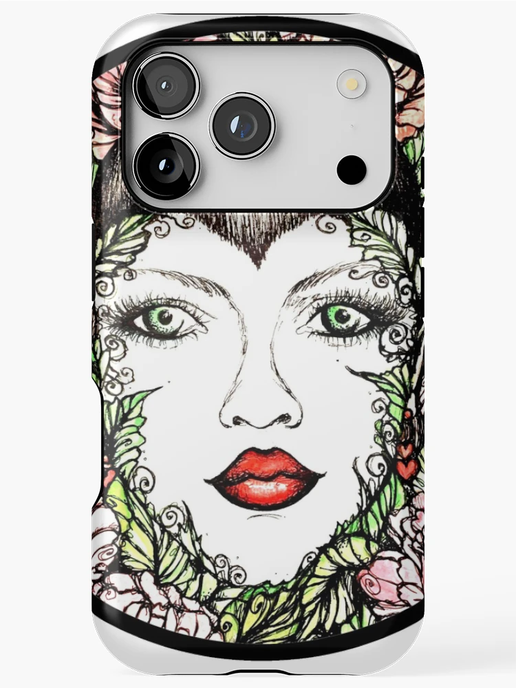 Thumbnail 1 of 4, iPhone Case, Pretty Round Roses designed and sold by stickypixie.