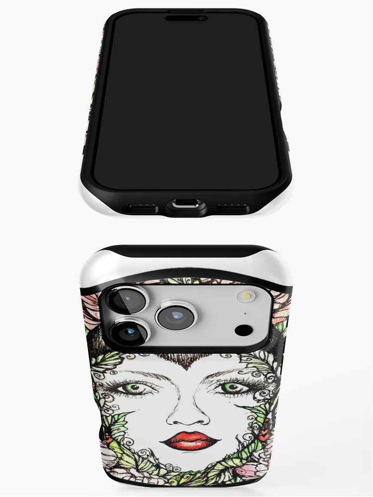 Thumbnail 3 of 4, iPhone Case, Pretty Round Roses designed and sold by stickypixie.