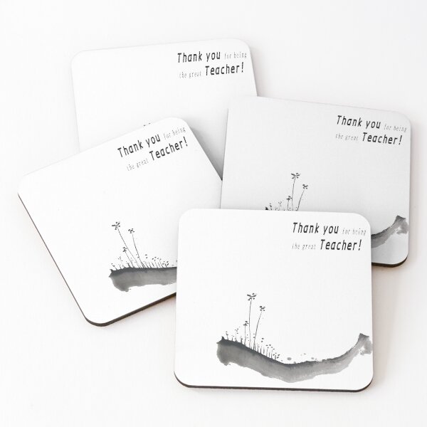 Item preview, Teacher | Thank you | US Teacher Appreciation Week | Happy | 스승의 날 | Calligraphy designed and sold by GURMI.