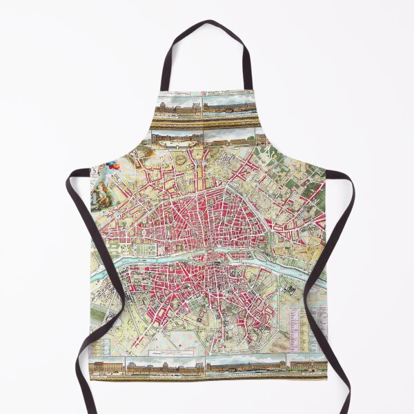 Item preview, Paris Map 1784 designed and sold by Weston  Westmoreland.