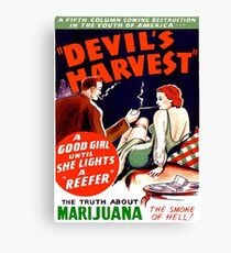Devil's Harvest Canvas Print