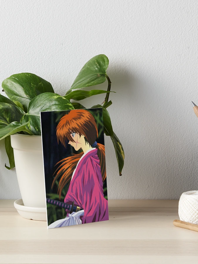 Himura Kenshin Rurouni Kenshin Printing For Wibu | Art Board Print