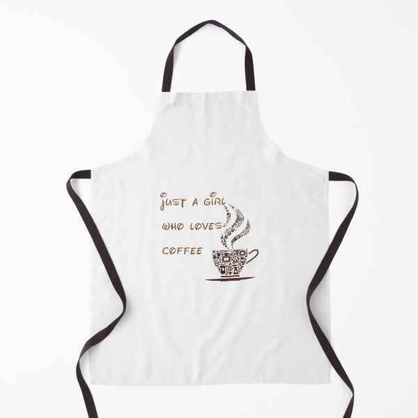 Aperçu de l'œuvre just a girl who loves coffee créée et vendue par HeroProd.