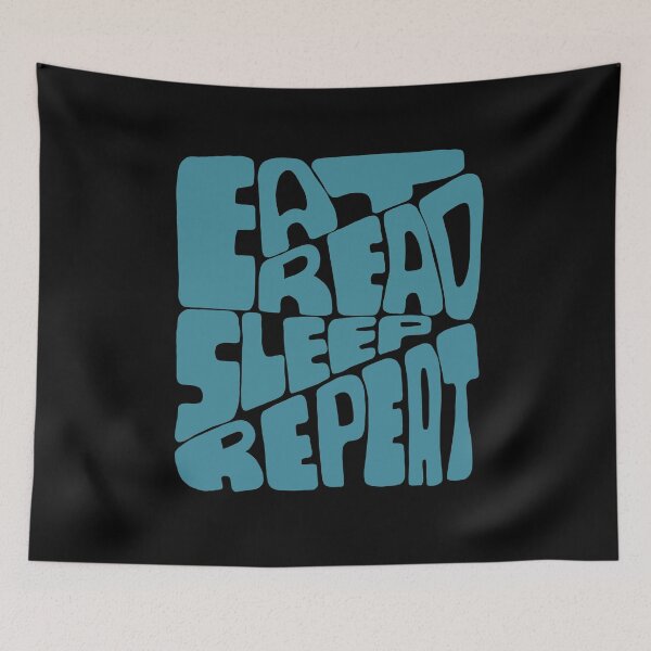 Item preview, Eat Sleep Read Repeat designed and sold by BookishWoo.