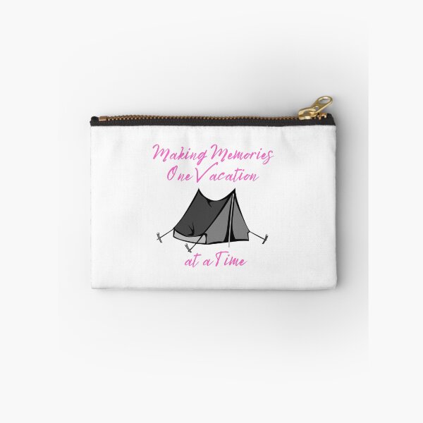 Item preview, Making Memories one Vacation at a Time camping holiday vacation Tent caravan designed and sold by kawrdesigns.
