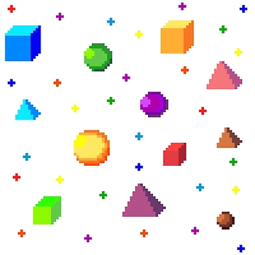 Artwork thumbnail, Shapes by RoverMoss