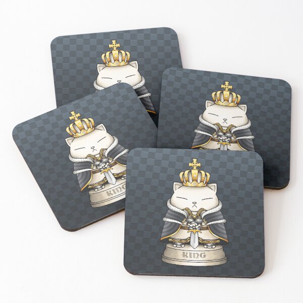 Item preview, Cat Chess King  designed and sold by Takeda-art.