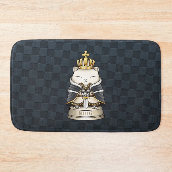 Item preview, Cat Chess King  designed and sold by Takeda-art.
