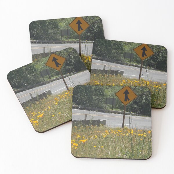 Artikelvorschau, California Poppy Highway entworfen und verkauft von TeaFairy Art.