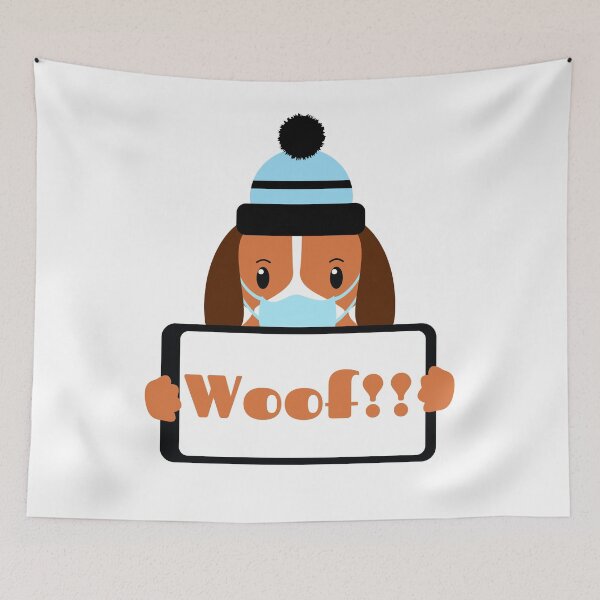 Item preview, dog using a cell phone designed and sold by November17th.