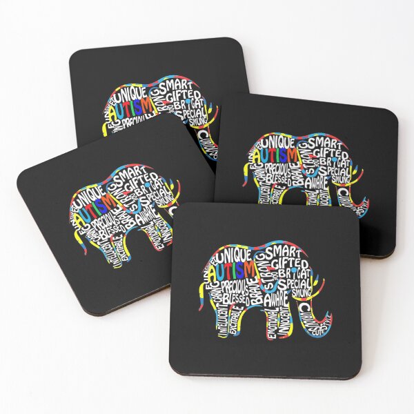 Item preview, Autism Awareness Elephant designed and sold by JacquelineEl.