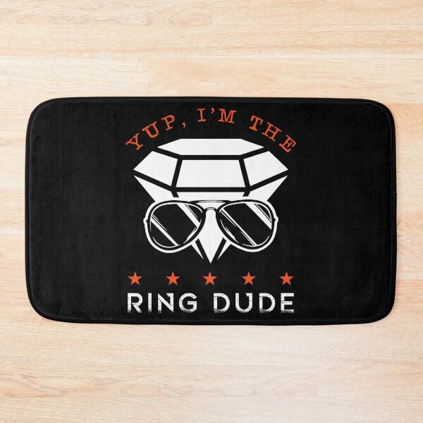 Item preview, Yup I 'm the Ring Dude Fiance Wedding Marriage Ring Bearer Ring Groom Bride Church Ceremony Love Married Coup designed and sold by shirti.