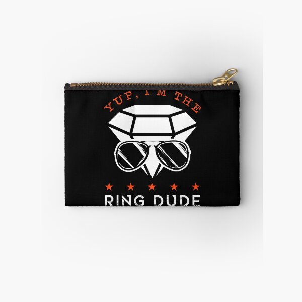 Item preview, Yup I 'm the Ring Dude Fiance Wedding Marriage Ring Bearer Ring Groom Bride Church Ceremony Love Married Coup designed and sold by shirti.