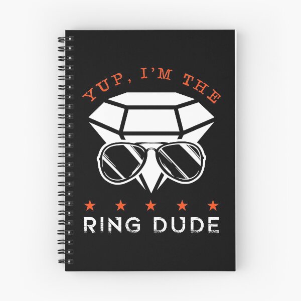 Item preview, Yup I 'm the Ring Dude Fiance Wedding Marriage Ring Bearer Ring Groom Bride Church Ceremony Love Married Coup designed and sold by shirti.