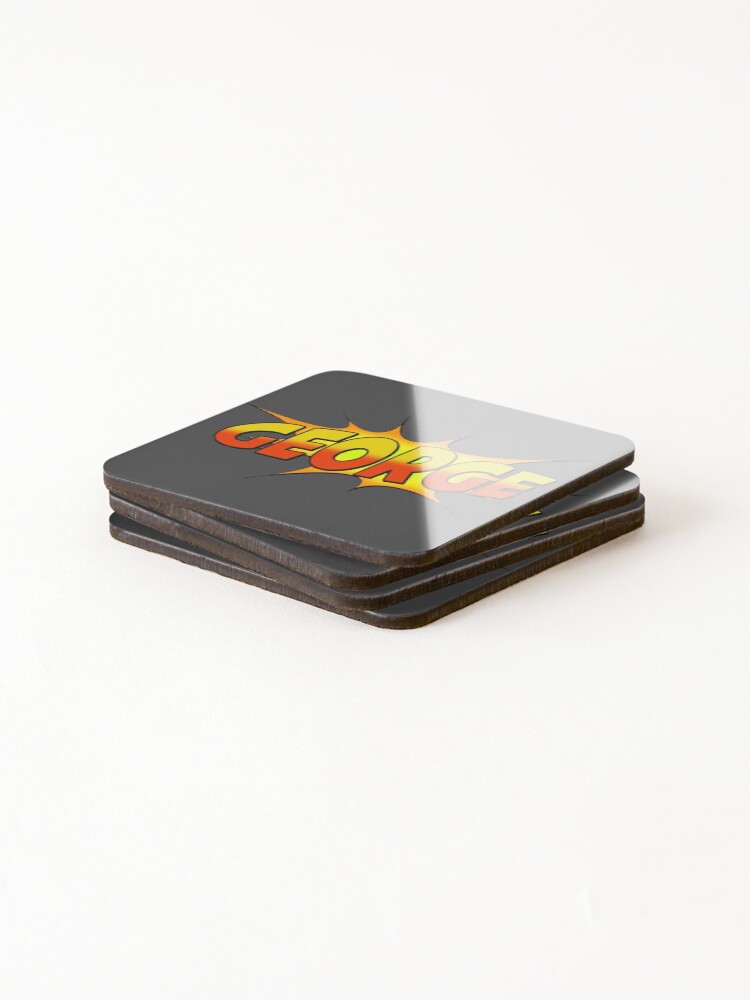 Thumbnail 4 of 5, Coasters (Set of 4), George designed and sold by rogue-design.