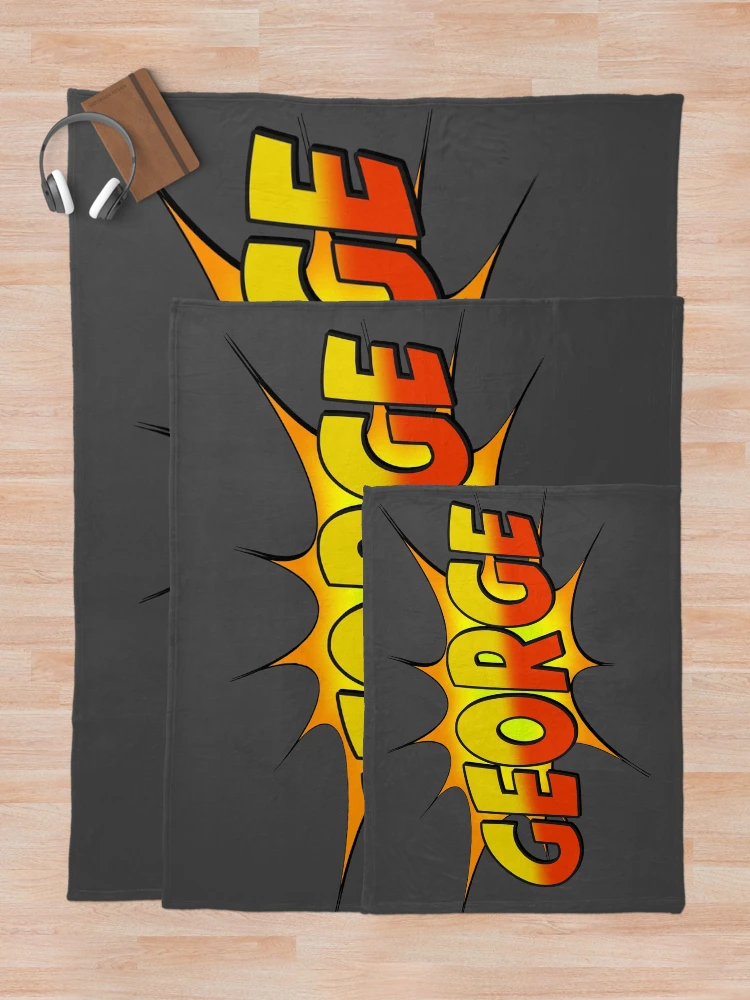 Thumbnail 5 of 6, Throw Blanket, George designed and sold by rogue-design.