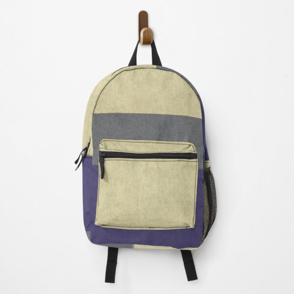 Item preview, Yellow navy blue and Black Section Stripe Burlap designed and sold by drifti.