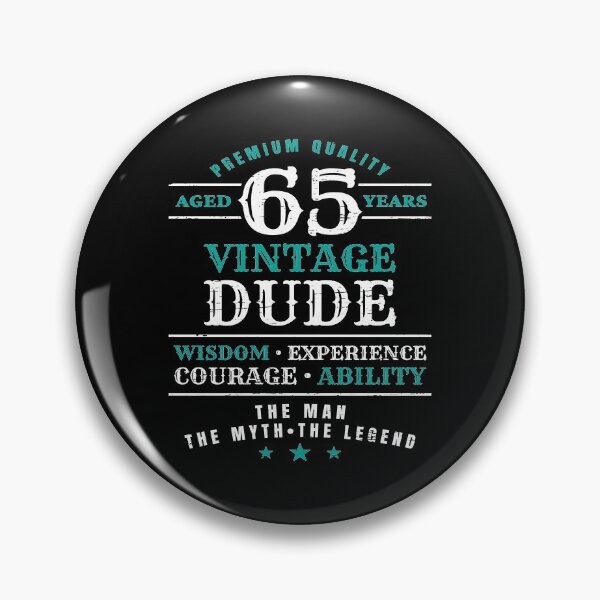 Item preview, 65th Happy Birthday The Man The Myth The Legend 65 Years 65 Vintage Birthday Dude designed and sold by shirti.